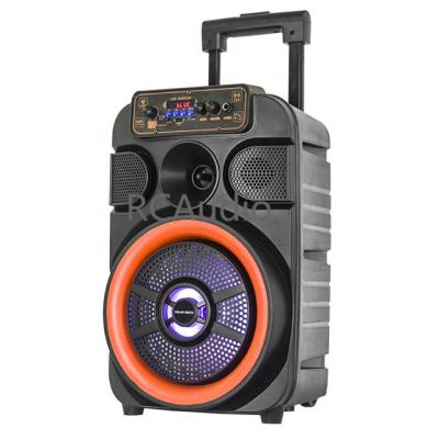 China PORTABLE superior sound quality party portable outdoor Bluetooth speaker wireless with RGB LED light and mic, for tablet for sale