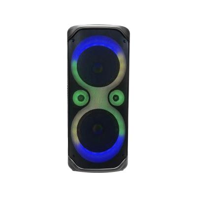 China PORTABLE Good Quality 8 Inch Portable Party dj Speaker Big Power Handle BT Wireless Audio  Plastic Party speaker  full bass woofer for sale