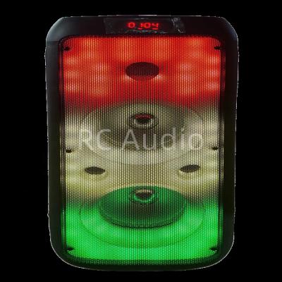 China PORTABLE powered KTV speakers Dual 6.5 inch  audio speakers with Led RGB light party karaoke speaker Double 6.5 Inch Wireless for sale