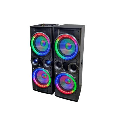 China Mini 12 Inch 4 PCS Pair Rechargeable Wireless Double 12 Inch Bt Popular Music Sound System Portable Karaoke Speaker for sale