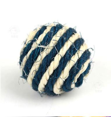 China Stocked Sisal Scratcher Cat Toy Ball from Amazon's Bestseller for sale