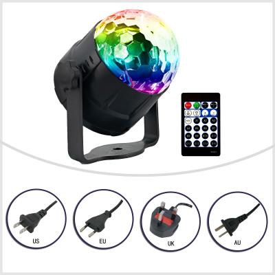 China Decoraion Factory Wholesale Price 3d Romantic 15 Colors Club Magic Ball Night Light for sale