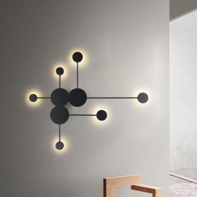 China Modern Nordic Wall Lights For Home Modern Led Metal Wall Mounted Lamps for sale