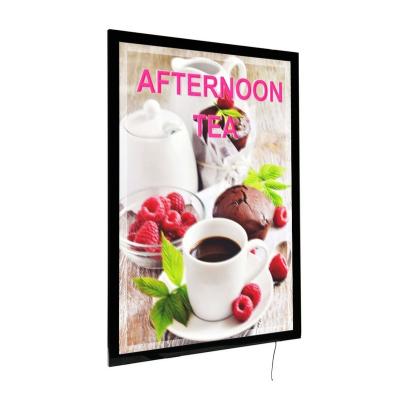 China Shopping Mall Advertising Real Estate Display Light Box With Aluminum Frame Magnetic Light Box for sale