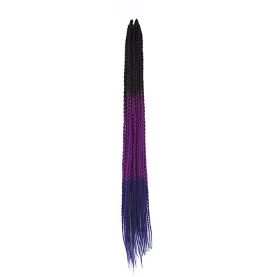 China Long Wave Style Synthetic Afro Extensions Twist Braid Hair For Black Women for sale