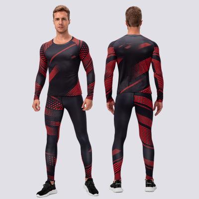 China Breathable New Arrival Running Men Training Long Sleeve Sweatshirt Gaiters Tracksuit Sublimation Printing Active Wear For Meicofy for sale