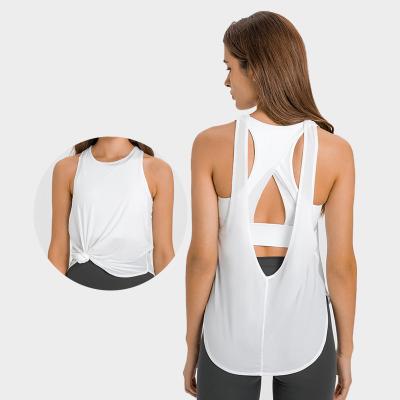 China HOPEUP New Design Breathable Tank Tops For Women Yoga Wear Sport Fitness Custom Gym Wear Women Wear Active Yoga for sale