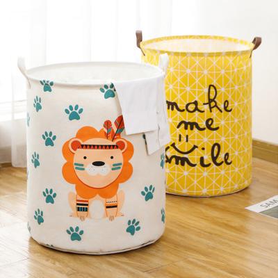 China Household Collapsible Collapsible Children's Folding Laundry Hamper Bathroom Basket Laundry Cloth Toy Storage Basket Oversized Bucket Storage Basket for sale