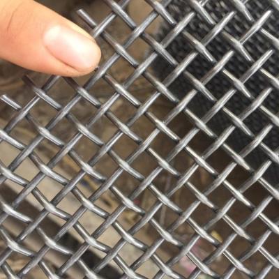 China Corrosion Resistance Corrugated Metal Woven Decorative Mesh Curtain Wall Mesh Crimped Wire Mesh for sale