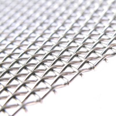 China High Quality Corrosion Resistance 316 Stainless Steel Crimped Wire Mesh 10mmX2mmX1.2mX15m for sale