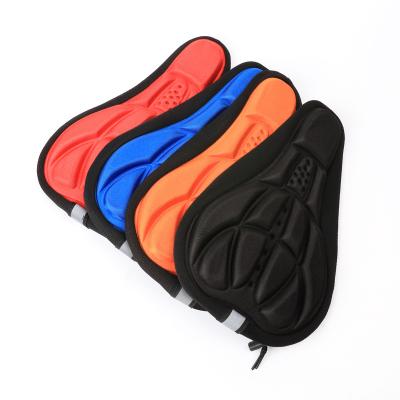 China Fast Speed ​​Drilling Bicycle Seat Cover Mountain Dead Rides 3D Color Cushion Shock Absorption And Breathable Cycling Equipment Accessories for sale