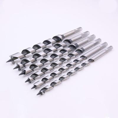 China Fast Speed ​​Drilling Carbon Steel Four-slot Drill Bit Woodworking Drill Bit Four-slot Woodworking Drill Bit Hexagon Handle Door Lock Drawer Hole Bore for sale