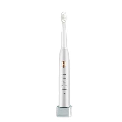 China Dupont OEM Wholesale 5 Mode Automatic Rechargeable Whitening Electric Sonic Toothbrush Oral Care for sale