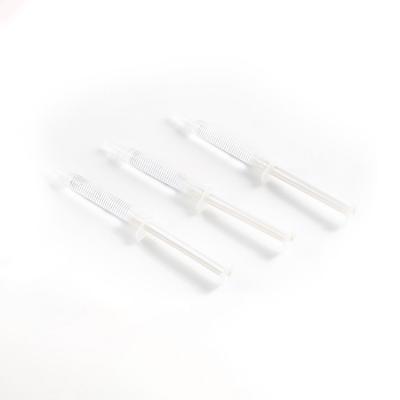 China Teeth Whitening Gel Convenient Custom Logo Non Peroxide Whiten Teeth Tooth Whitening Syringe Gel Kit for sale