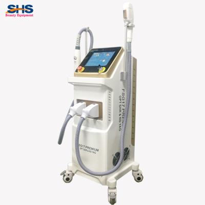 China Multifunctional Dye Removal Shr elight IPL Single Super Hair Removal Skin Rejuvenation IPL Laser Machine IPL Permanent Hair Removal for sale