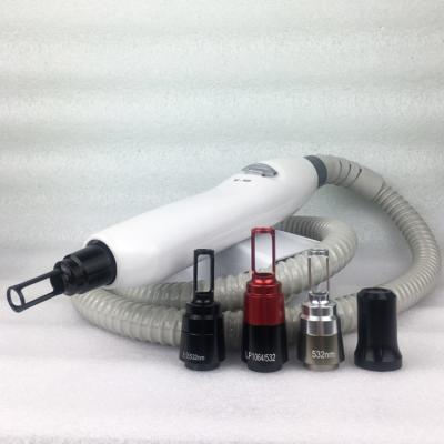 China Dye Removal Factory Direct Sale Low Price ND YAG Laser Grip Tattoo Removal Machine Picosecond Laser Handle 532nm/1064nm/1320nm Tip for sale