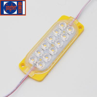 China INGAN 12V LED Injection Smd Waterproof Outdoor Modules DC RGB Color 2.4W Sign 4 LED Module Advertising Light Box For Motorbike Parts for sale