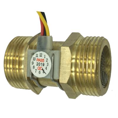 China F= Copper Flow Probe Flow Sensor (7.5Q/8.1Q/9Q/11Q) Q= L/min G3/4 DN20 for sale