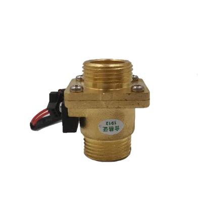 China Nylon + Fiberglass / Copper G 1/2 G 3/4 Pulse Output DC 5V-24V Magnetic Water Switch Automatic Water Flow Switch for sale