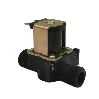 China G1/2 24vdc Water Solenoid Valve General Plastic Electric Magnetic Solenoid Valve for sale