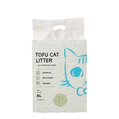 China Original Natural Cat Litter Stocked Factory Manufacturer Wholesale Tofu Cat Litter for sale