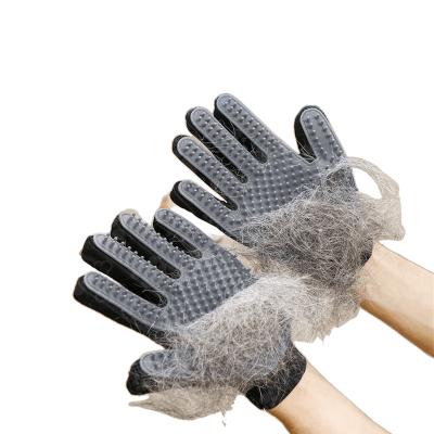 China New Design Stocked Hot Selling Eco - Friendly Dog Hair Remover Grooming Glove for sale