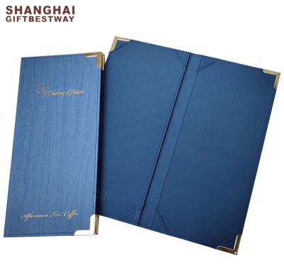 China Newest Factory Price Restaurant Bar Factory Price Restaurants And Cover Inexpensive Faux Leather PU Covers Menu For 100% Safety for sale