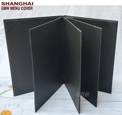 China 1388 thin restaurant menu cover menu stand menu cover for sale