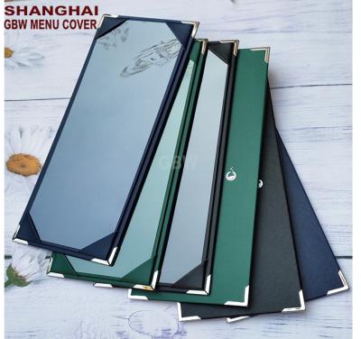 China A3 A4 A5 Restaurant Menu Clip Board TK10A Hotel Menu for sale