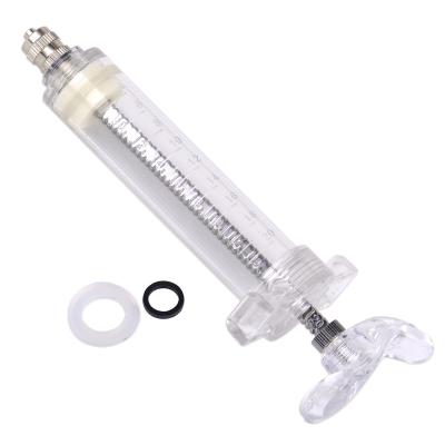 China Luer-lock Adapter 20ml Injection Veterinary Syringe Plastic Steel Syringe With CE ISO Approved for sale