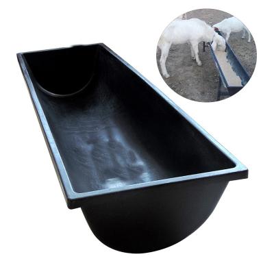 China Sheep Goat Farm Equipment Cattle Feed Bowl Cattle Sheep Feeding Trays Plastic Goat Feeder Bowl for sale