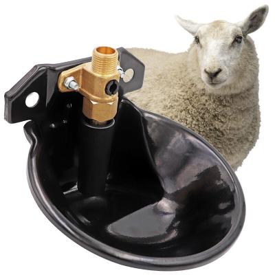 China Farms Factory Direct Sales Sheep Breeding Steel Plate Copper Sheep Drinking Equipment Valve Bowl for sale