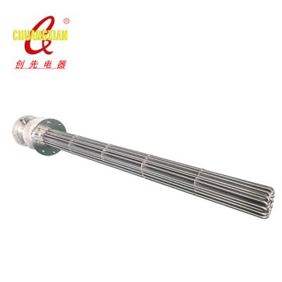 China Electric Tubular Oil Fuel Immersion Heater Heating Element For Fuel Oil for sale