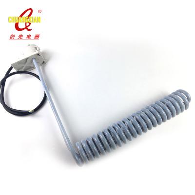 China Corrosive Liquid Electric Immersion Heater PTFE Coated Heating Element For Corrosive Liquid for sale