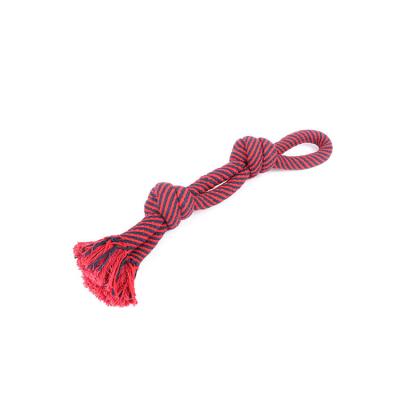 China Factory Wholesale Dogs Pet Chew Toys Hot Sales Rope Tug Dog Toy With Two Ties for sale