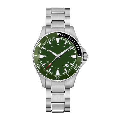 China Wholesale Custom Waterproof Super Luminous Automatic Mechanical Diver Watch 316L Stainless Steel Brand Logo Luxury 10Bar Water Resistant for sale