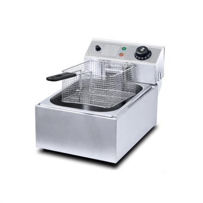 China Fashion Appearance Bestcher Equipment 6L 2500W Supply Commercial Electric Deep Fryer Basket Chip Cooker CE/ROHS for sale