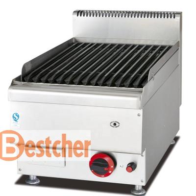 China LPG2800~3700Pa BESTCHER CATERING EQUIPMENT COOKING RANGE Electric Countertop Lava Rock Grill, CE, ROHS, IEC, SAA for sale