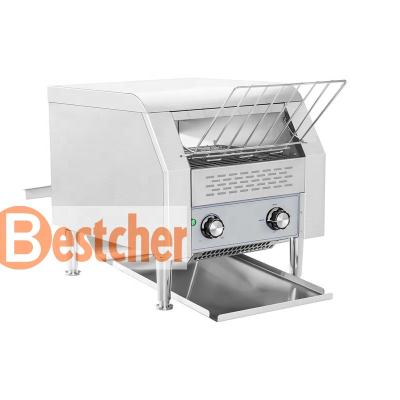 China 300 Bread Slices Per Hour Conveyor Toaster SUPPLY COMMERCIAL BESTCHER EQUIPMENTC 2200W AND HOME ELECTRIC TOASTER CE,ROHS,IEC,SAA for sale