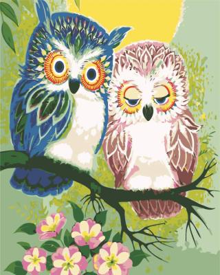 China Modern Art Bird Oil Painting For Kids Owl Customized Photo Embroidery Crafts New Year Diy Handmade Kit For Living Bed Room Gift for sale