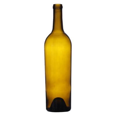 China Encore Packaging Lift In Wine Bottles 750ml 562g Empty Wine Bottles 750ml Bordeaux Stock Glass Bottles for sale