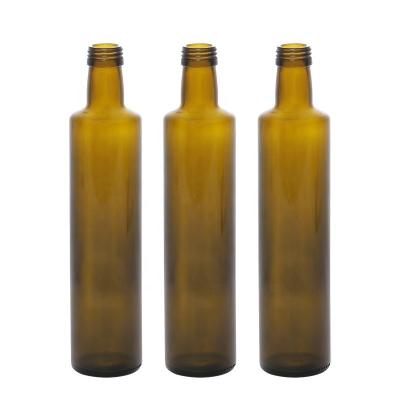 China Best Food Quality OEM 500ml Extra Virgin Olive Oil Bottle With Screw Cap for sale