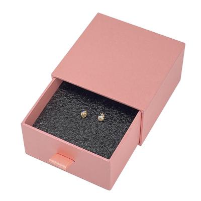 China Recycled Materials Like Logo Printing Small Sliding Style Cardboard Paper Drawer Custom Gift Boxes Packaging Open Slide With Ribbon Puller for sale