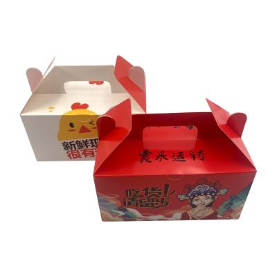 China Disposable Disposable Kraft Cardboard Paper Food Box / Paper Food Packaging Logo Gift Packaging Boxes Custom 100 Wax Coated Paper, Accept for sale