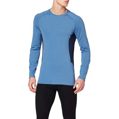 China Anti-Wrinkle Men's Athletic Lightweight Running Fishing Hiking Workout T-shirts Quick Dry Tops Long Sleeve T-Shirts for sale