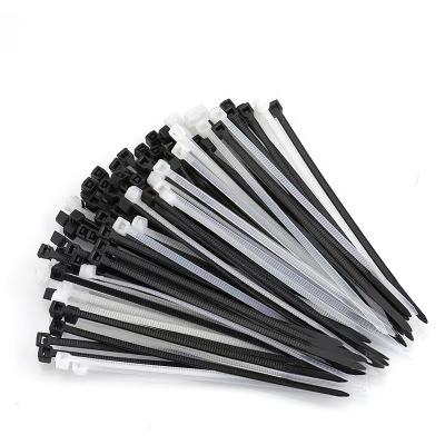 China Viable Grades All Plastic Tie Tie Heavy Duty Reusable Nylon Cable Ties Factory Wholesale Cable Ties for sale