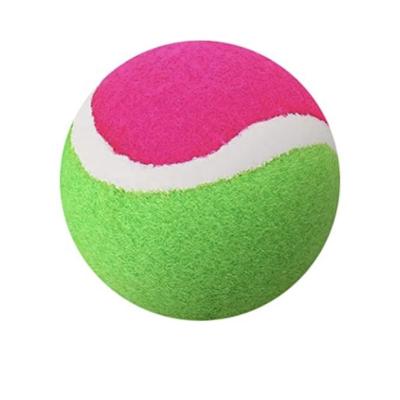 China Durable Improved Surface Version Paddle Ball For Kids Toss And Hook And Loop Game Covered Nylon Straps for sale