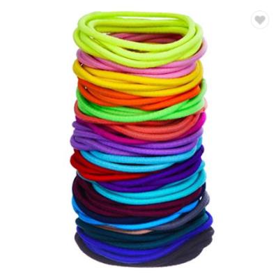 China Wholesale Viable Stretch Cheap Solid Color Spandex Section Headbands Hair Accessories Nylon Elastic Single Hair Core Band for sale