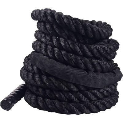 China Universal Custom Logo 2.8 Length 3.8 5Meter Workout Exercise Fitness Binding Weighted Jump Battle Rope for sale