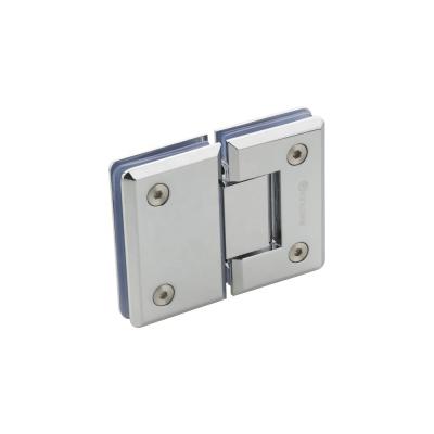 China Modern Bathroom Accessories Stainless Steel 180 Degree Glass To Shower Glass Hinge for sale